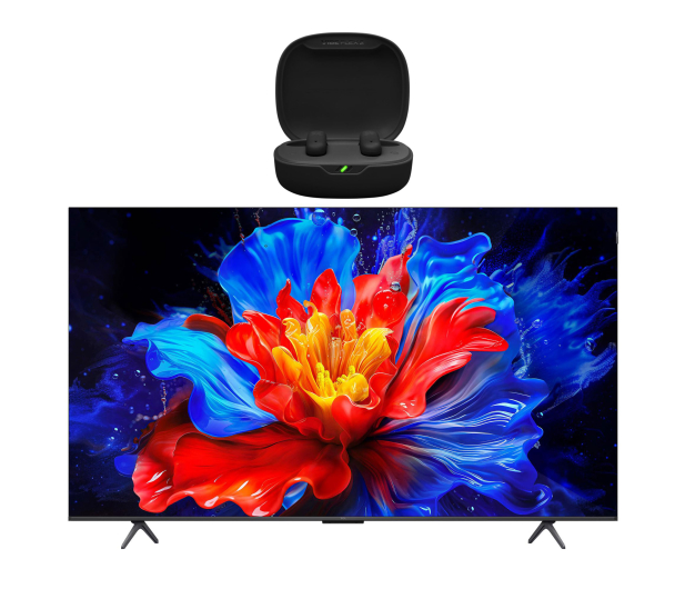 TCL 55P81K 55" QLED 144 Hz 4K Google TV + Vibe Flex 2 Czarne - 1530371 - zdjęcie